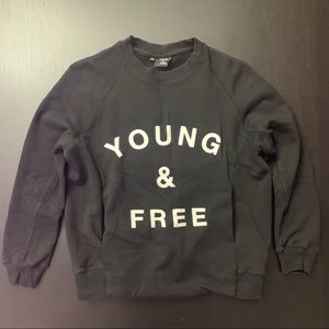 Black hoodie with pockets